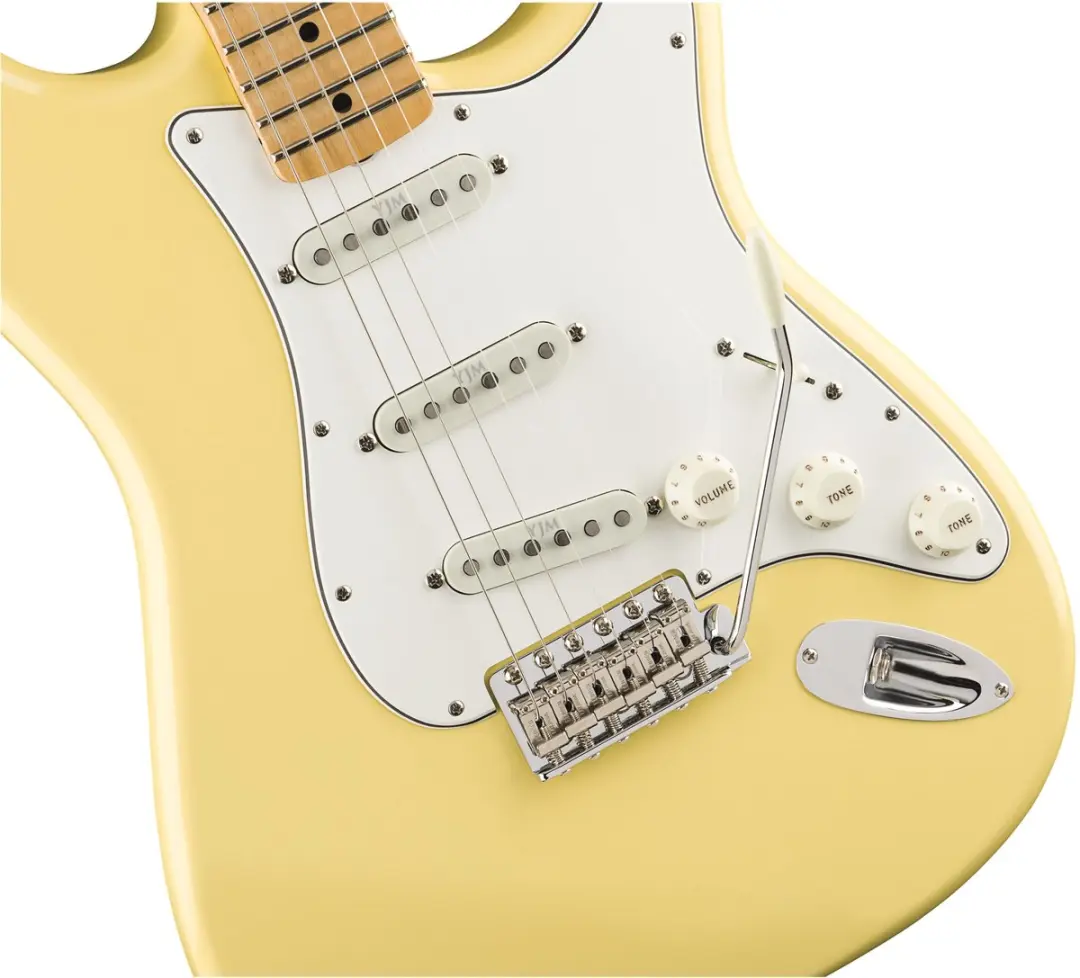 Fender Yngwie Malmsteen Stratocaster Elektrische Gitaar - Vintage White