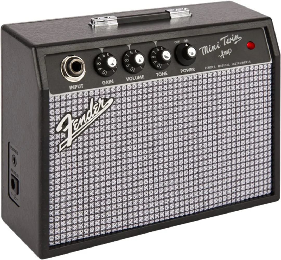 Fender Mini '65 Twin-Amp Gitaarversterker 10W - Zwart