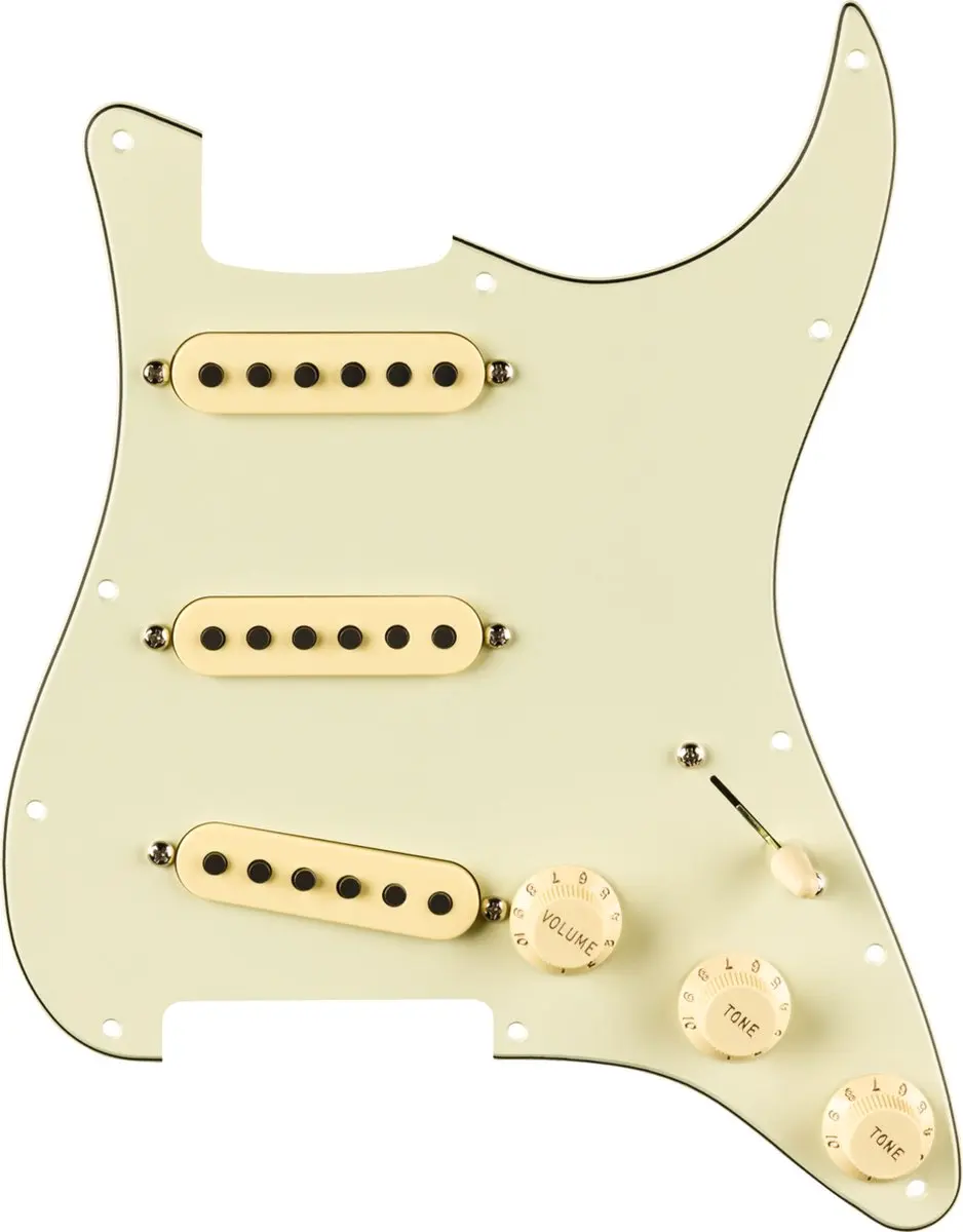Fender Eric Johnson Pre-Wired Strat Pickguard SSS Mint