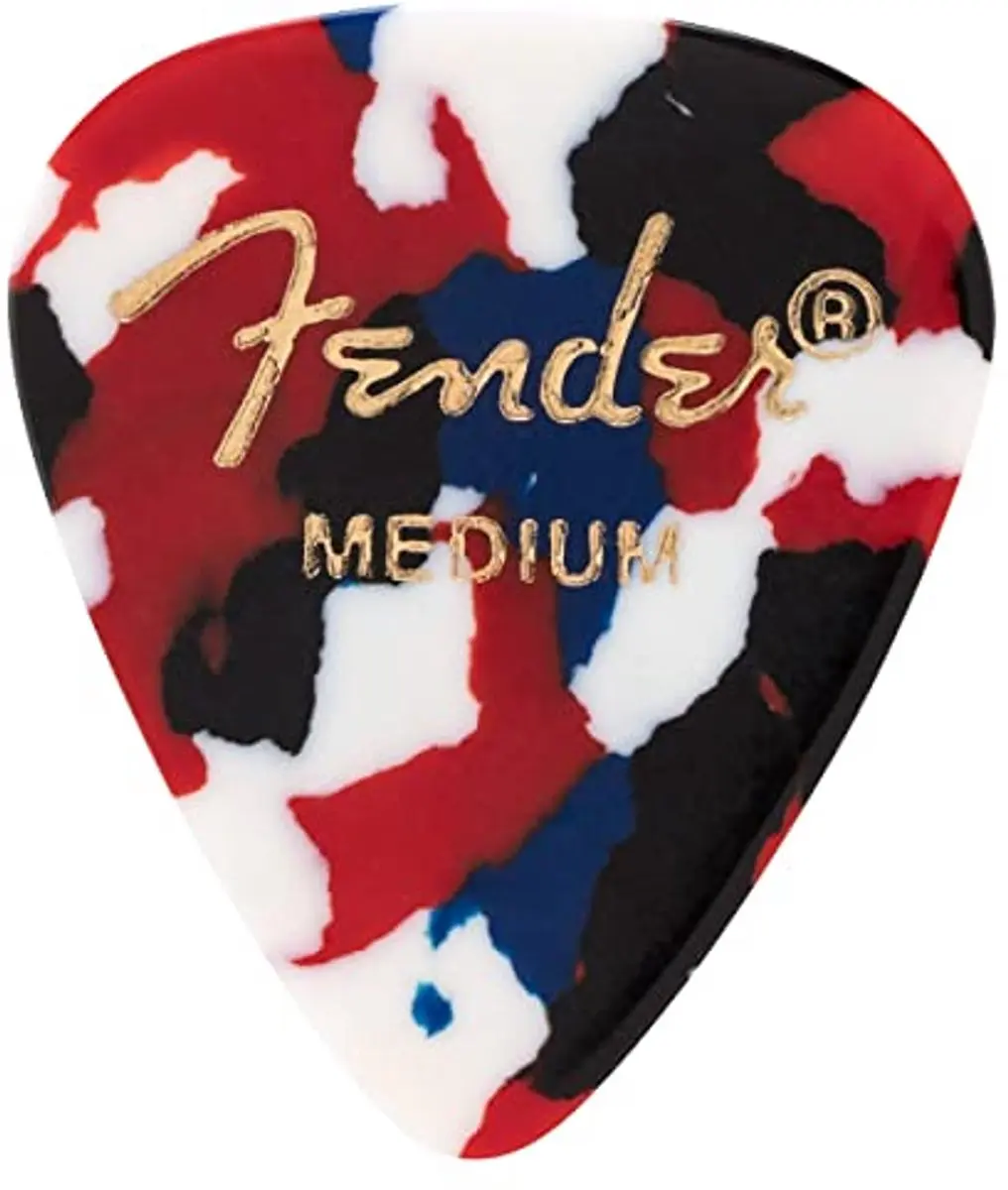 Fender Picks 351 Confetti Medium - 12 Stuks