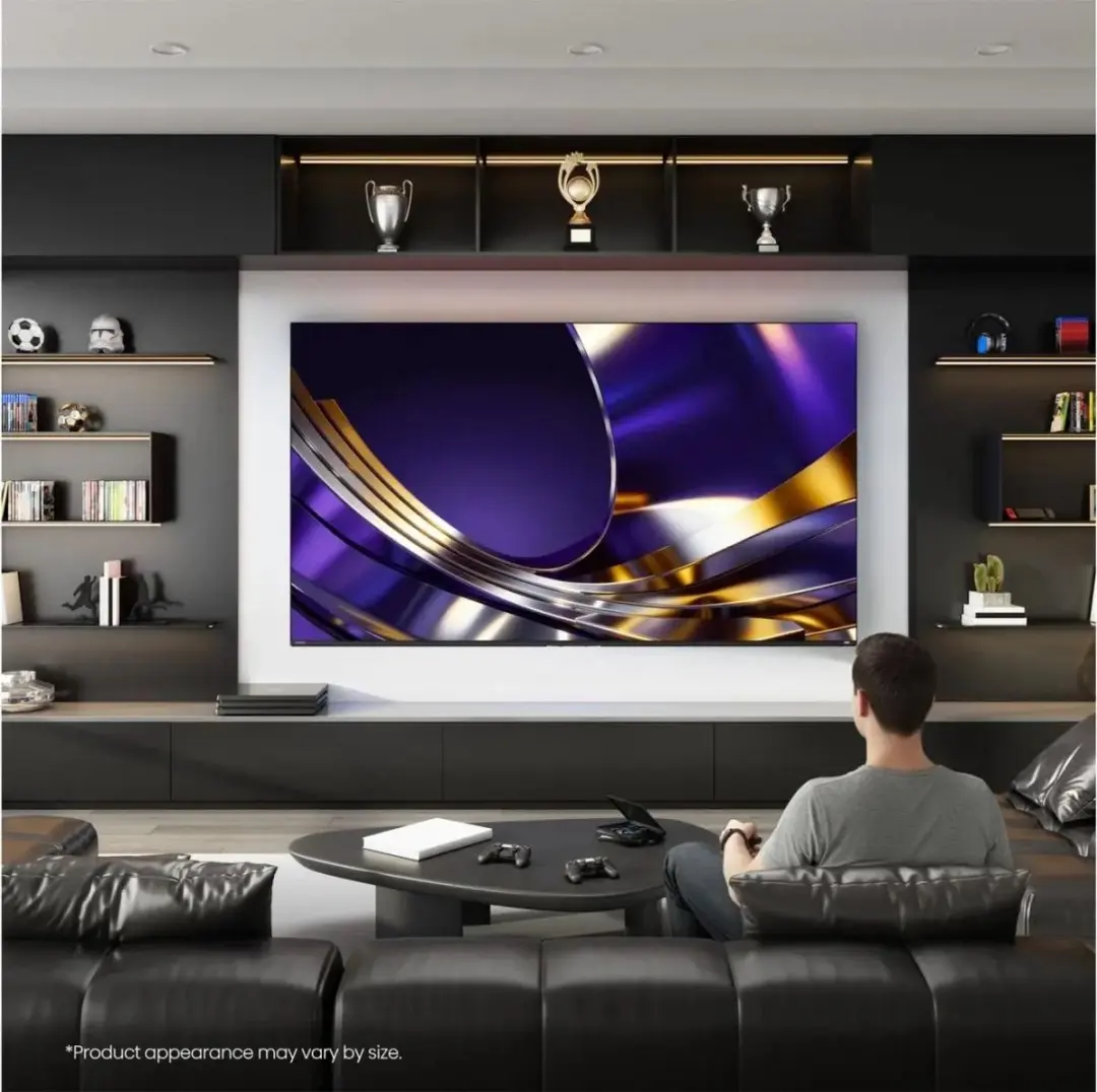 Hisense 55U7S PRO 55 inch Ultra HD 4K TV - Grijs/Zwart