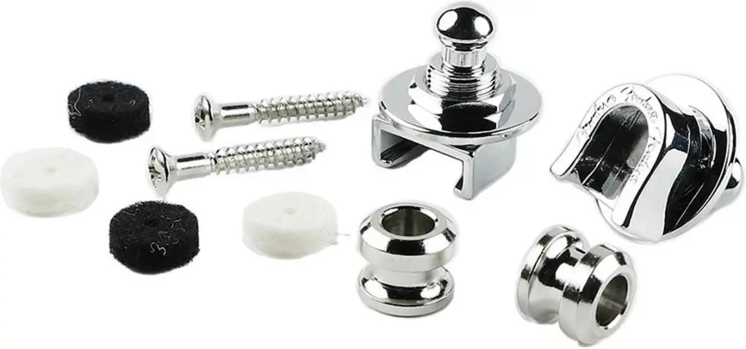 Fender Strap Locks Set 2 Stuks - Chroom