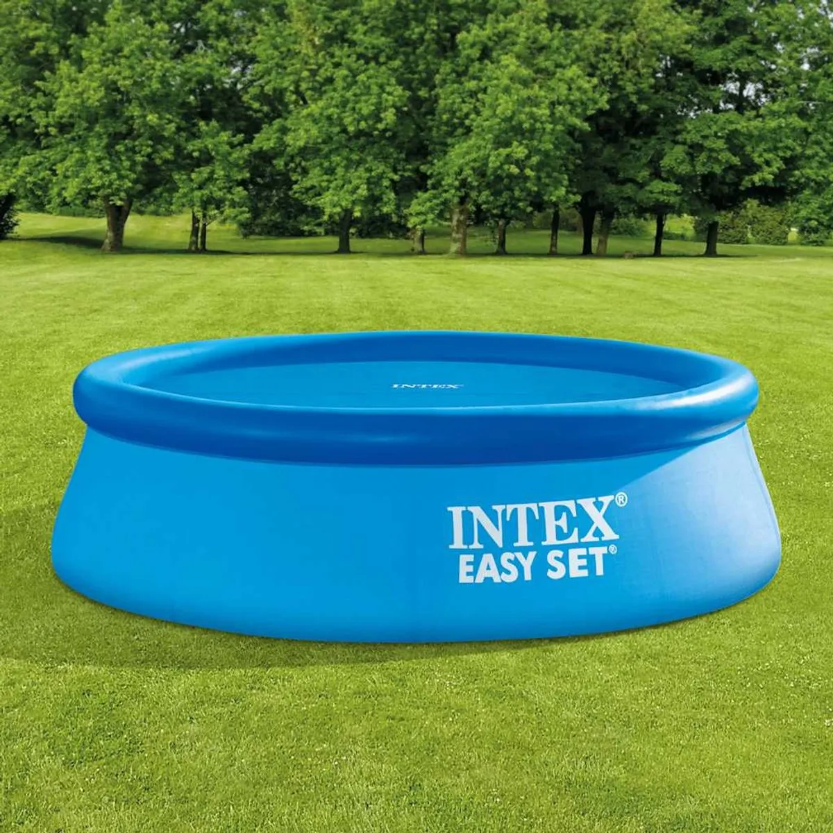 Intex Solar Zwembad Afdekzeil Ø244cm - Blauw