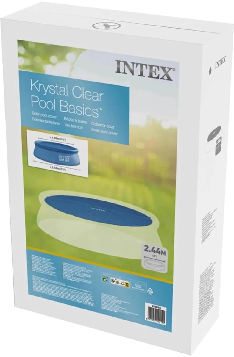 Intex Solar Zwembad Afdekzeil Ø244cm - Blauw - afbeelding 6 van 6