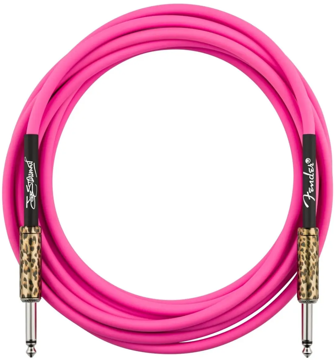 Fender Joe Strummer Gitaarkabel 4m - Pink
