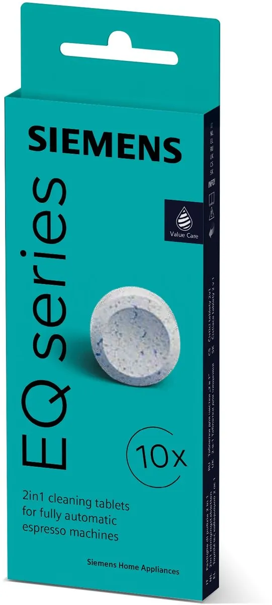 Siemens EQ.Series TZ80001A Reinigingstabletten - 10 Stuks