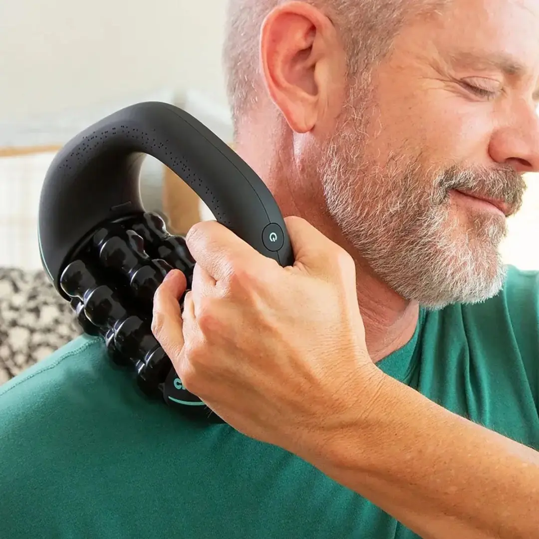 Chirp RPM Mini Massageapparaat - 6 Koppen - Zwart - afbeelding 4 van 6