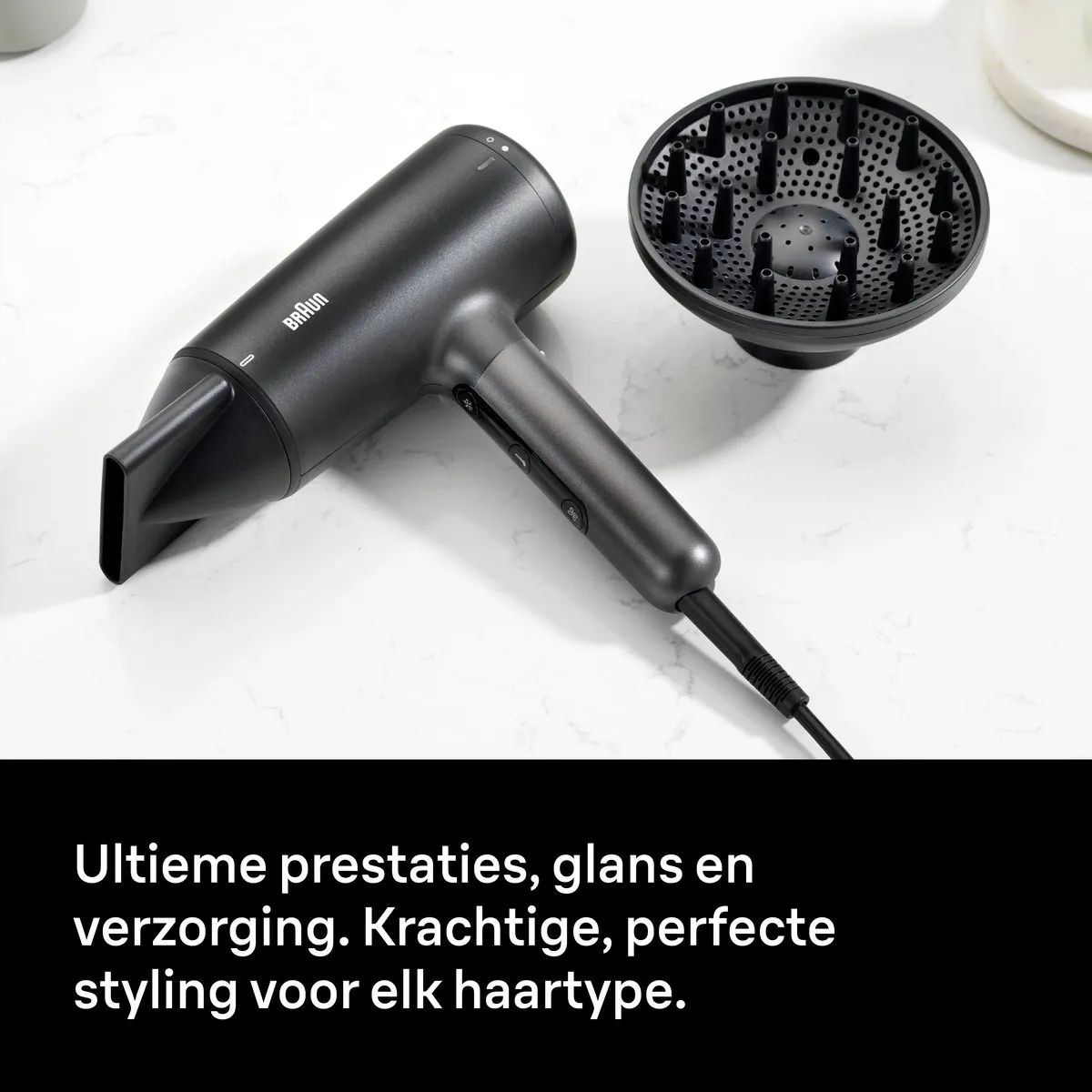 Braun HD4.2 BRHD425E Haardroger - 2100W - Zwart