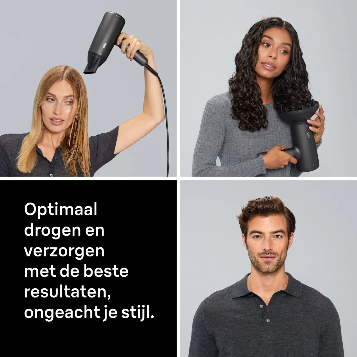 Braun HD4.2 BRHD425E Haardroger - 2100W - Zwart