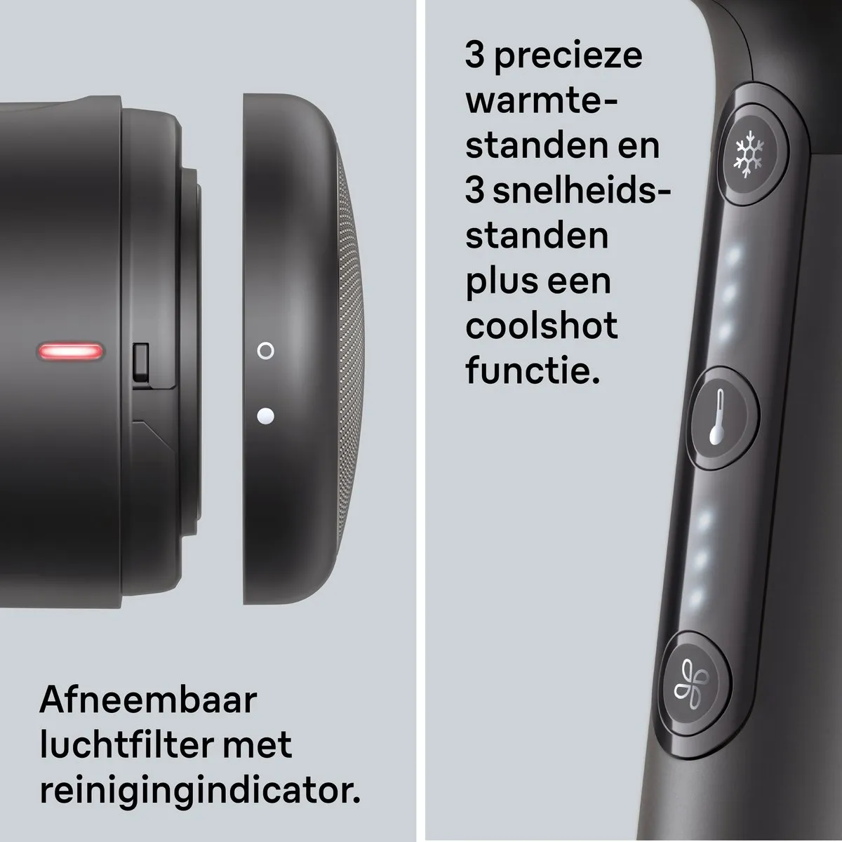 Braun HD4.2 BRHD425E Haardroger - 2100W - Zwart - afbeelding 6 van 6