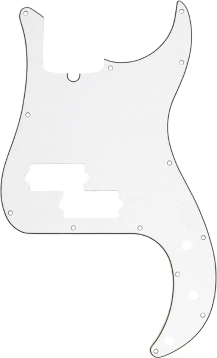 Fender Pickguard Standaard P-Bass Parchment 3-Ply