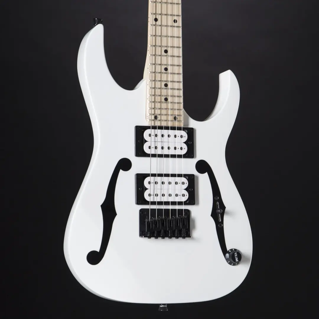 Ibanez Mikro P. Gilbert PGMM11 Elektrische Gitaar - 3/4 - Wit