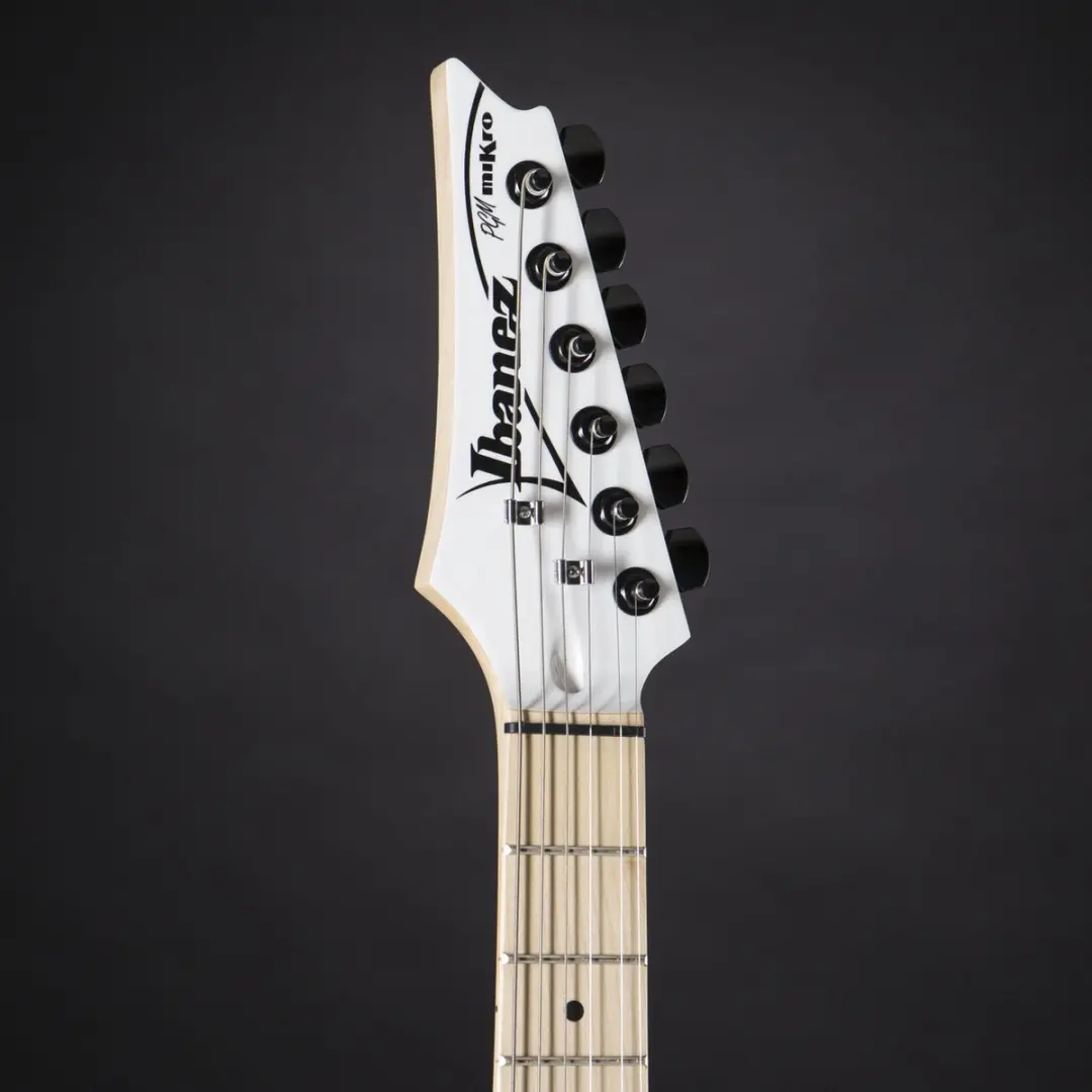 Ibanez Mikro P. Gilbert PGMM11 Elektrische Gitaar - 3/4 - Wit