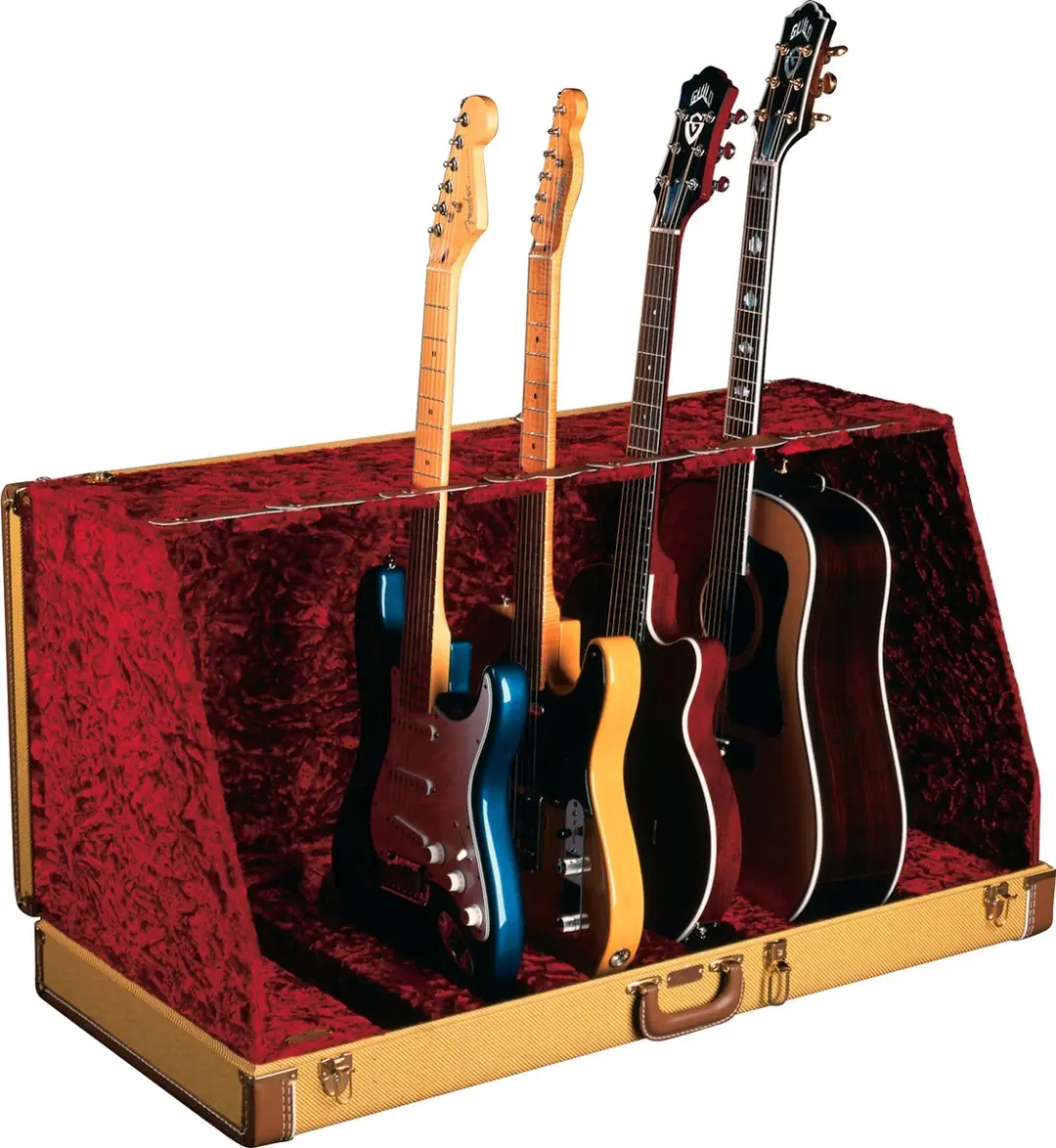 Fender Standcase Studio 7 Tweed Gitaarstandaard