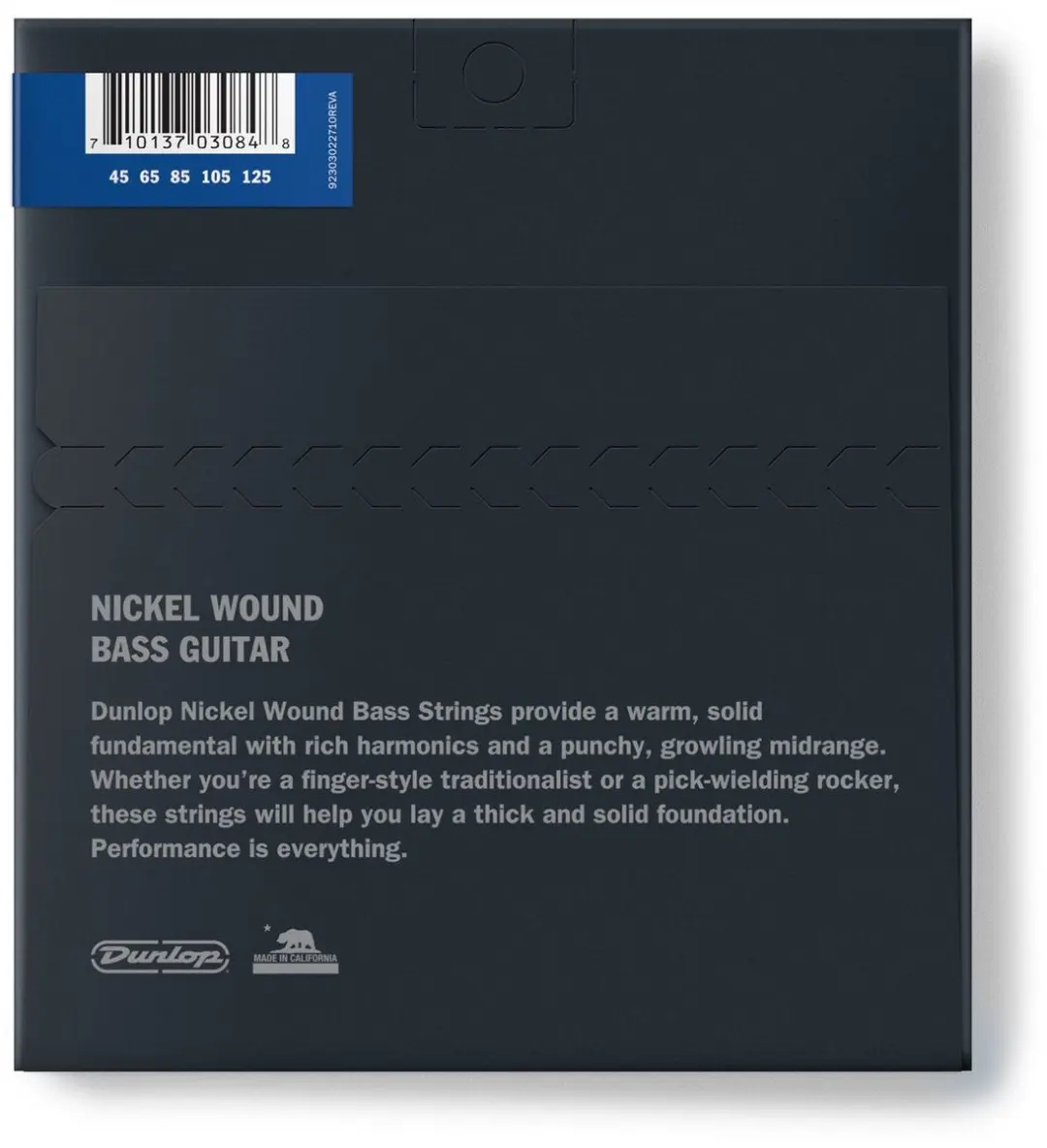 Dunlop DBN45125 Basgitaarsnaren 6 Stuks - Nickel Wound