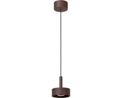 Lucide LENZ Hanglamp Ø11cm - 8W 2700K - Roestbruin