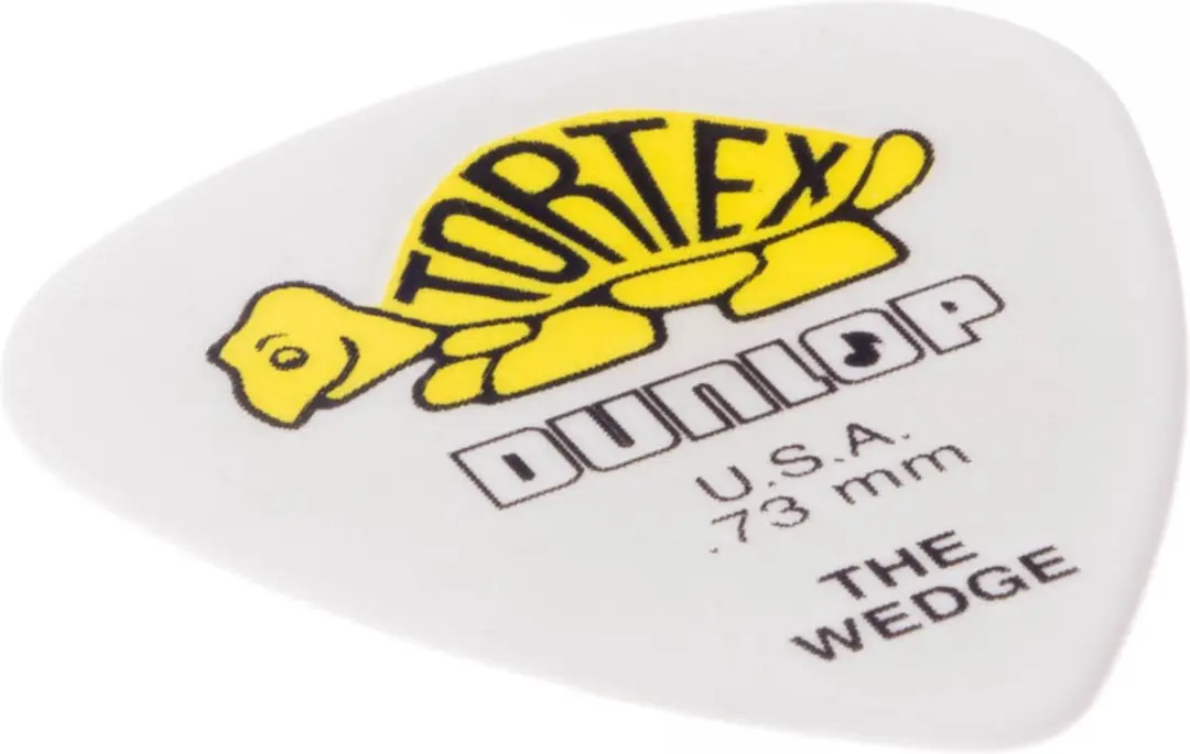 Dunlop Wedge Plectrum 0.73mm - 12 Stuks