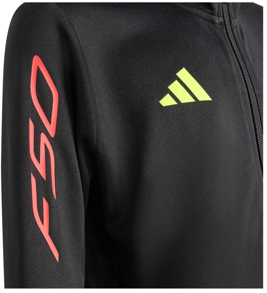 adidas F50 Training Sweatshirt - 158 cm - Zwart/Geel/Rood