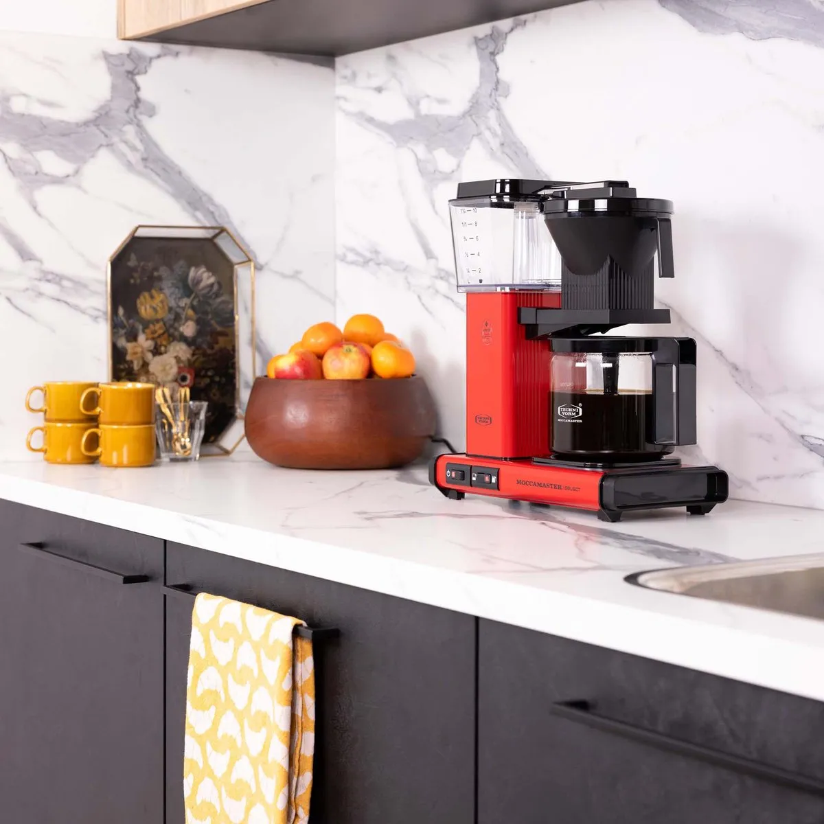 Moccamaster KBG Select Filterkoffiezetapparaat - 10 Kopjes - Rood
