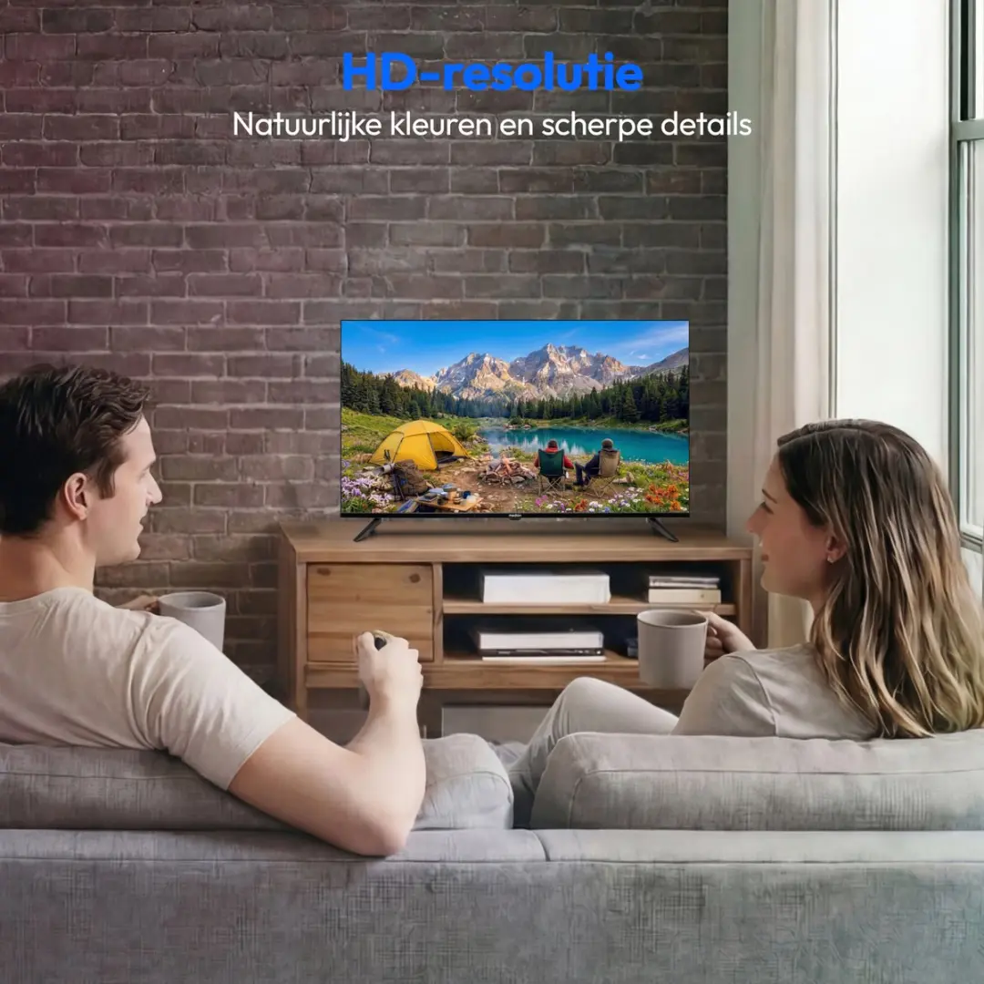 Medion 80cm HD TV 32 Zoll MD 832002 - 2x HDMI - Zwart