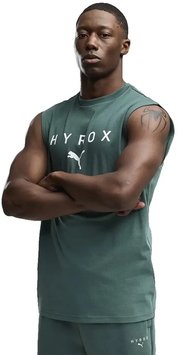 PUMA X Hyrox Cutoff Mouwloos T-shirt M