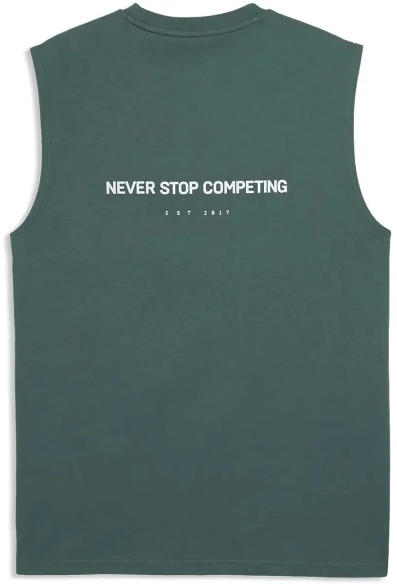PUMA X Hyrox Cutoff Mouwloos T-shirt M - Herb Garden