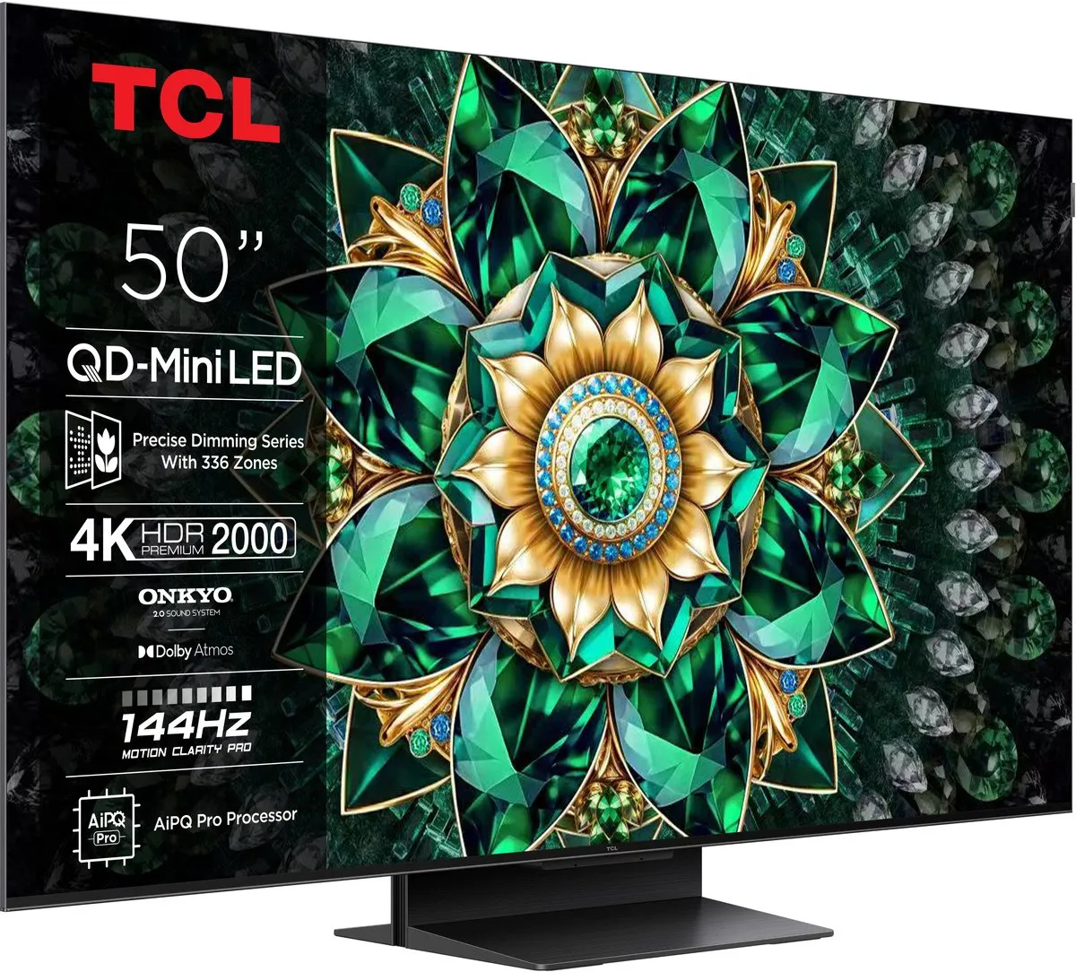 TCL 50Q7C 50 inch QD-MiniLED TV - Zwart