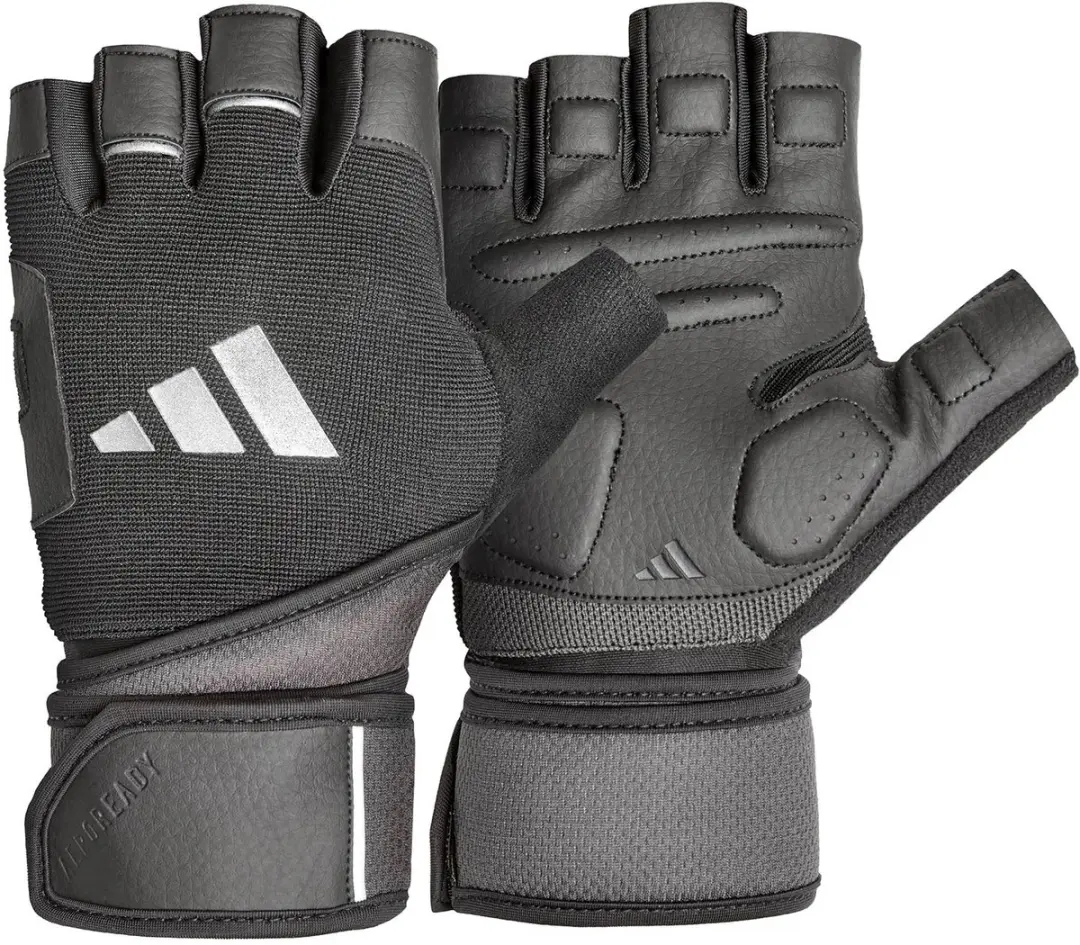 Adidas Wrist Wrap Trainingshandschoenen - M - Zwart