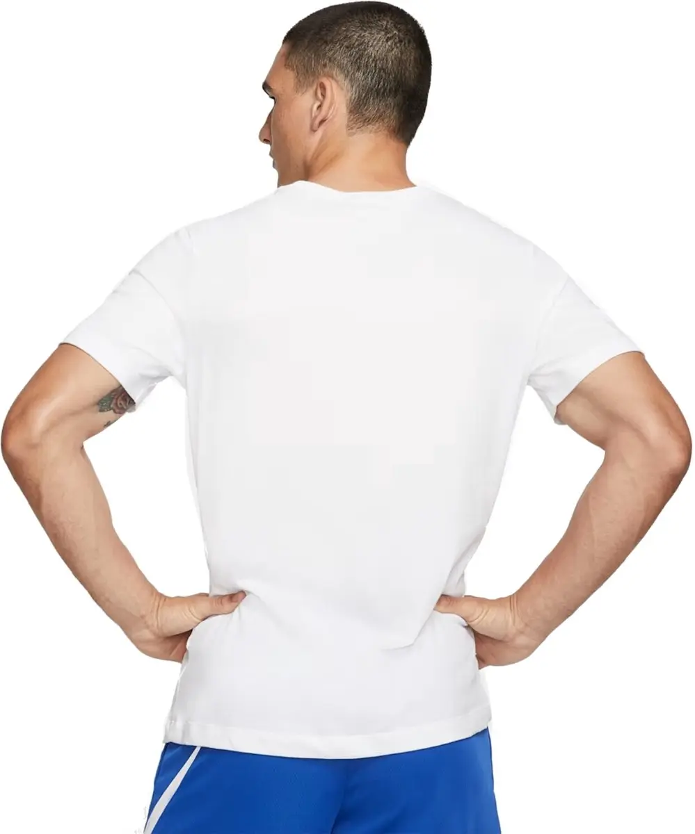Nike Sportshirt L - Wit/Zwart