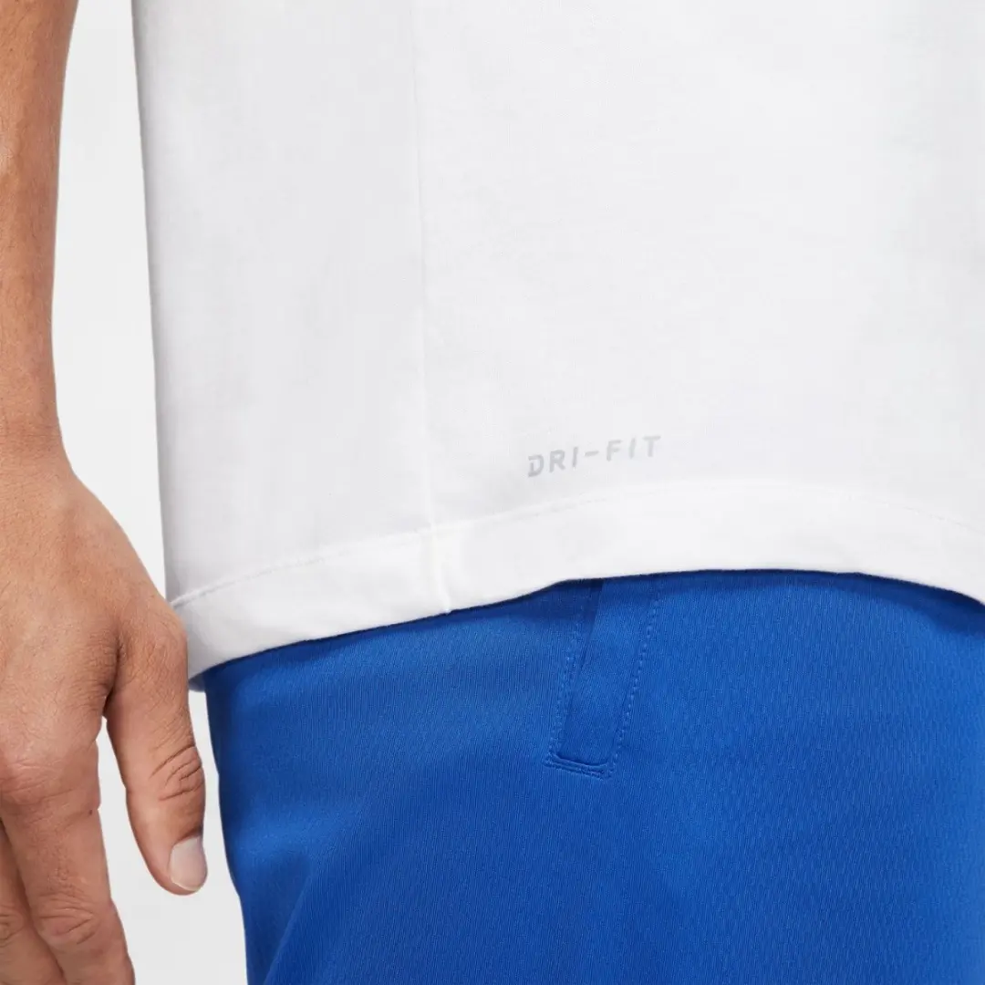 Nike Sportshirt L - Wit/Zwart