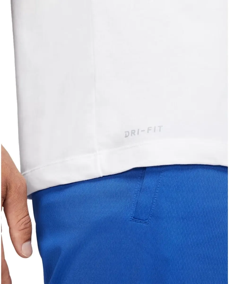 Nike Sportshirt L - Wit/Zwart