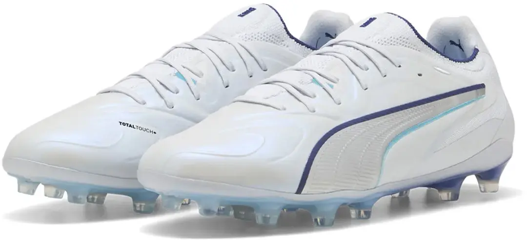 PUMA King 20 Ultimate FG/AG Voetbalschoenen - 40 - Wit