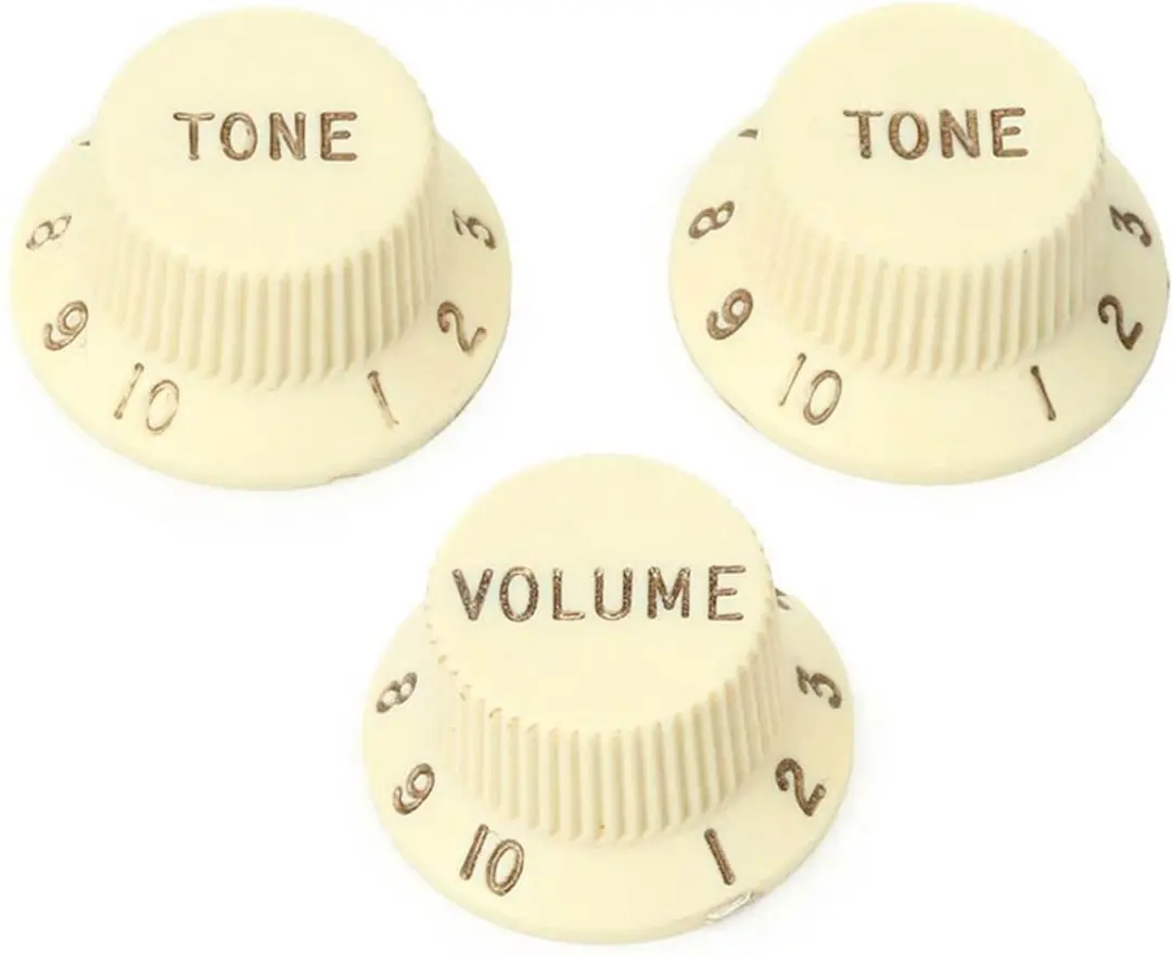 Fender Linkshandige Strat Knoppen 1V+2T