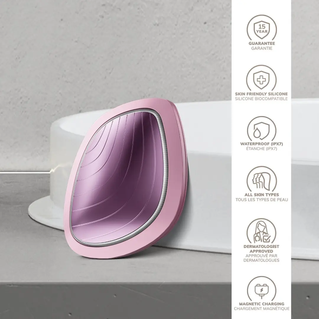 GESKE SmartAppGuided Sonic Warm & Cool Mask GK000002PK01 - Pink