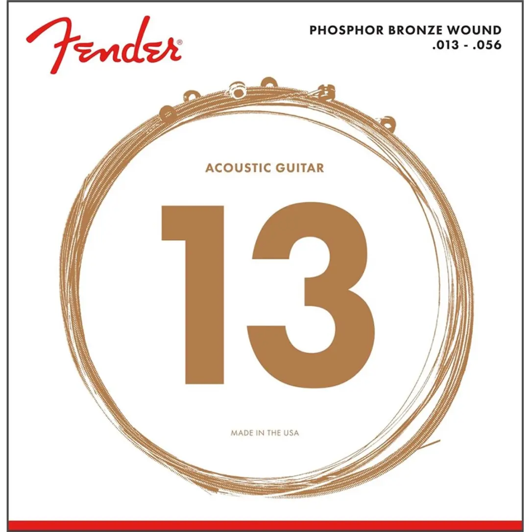 Fender 60M Phosphor Bronze Snaren 13-56