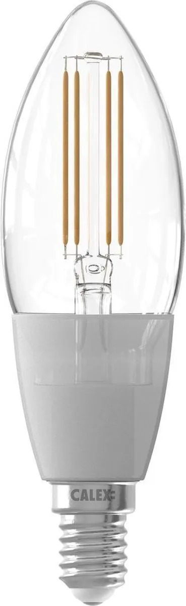 Calex Slimme LED Filamentlamp E14 - 4,9W - 1800K Warm Wit - afbeelding 3 van 6