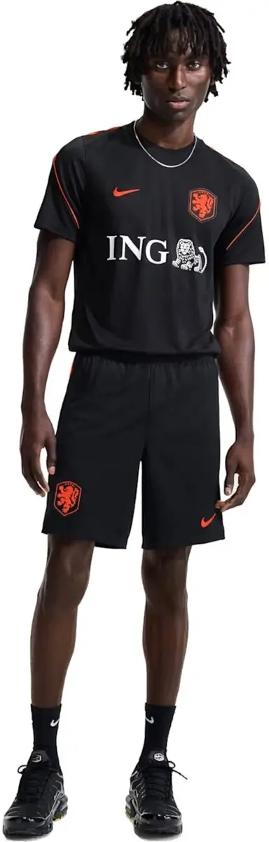 Nike Nederlands Elftal WK2026 Training Shirt Heren - XL - Oranje/Zwart