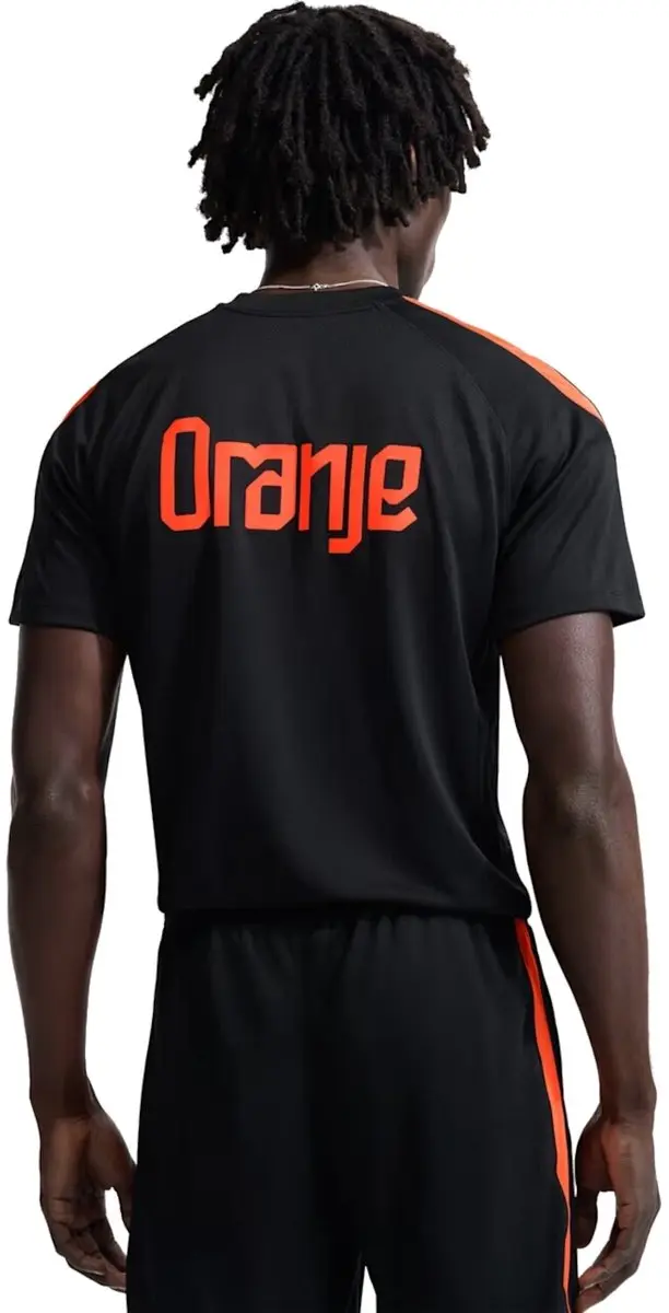 Nike Nederlands Elftal WK2026 Training Shirt Heren - XL - Oranje/Zwart
