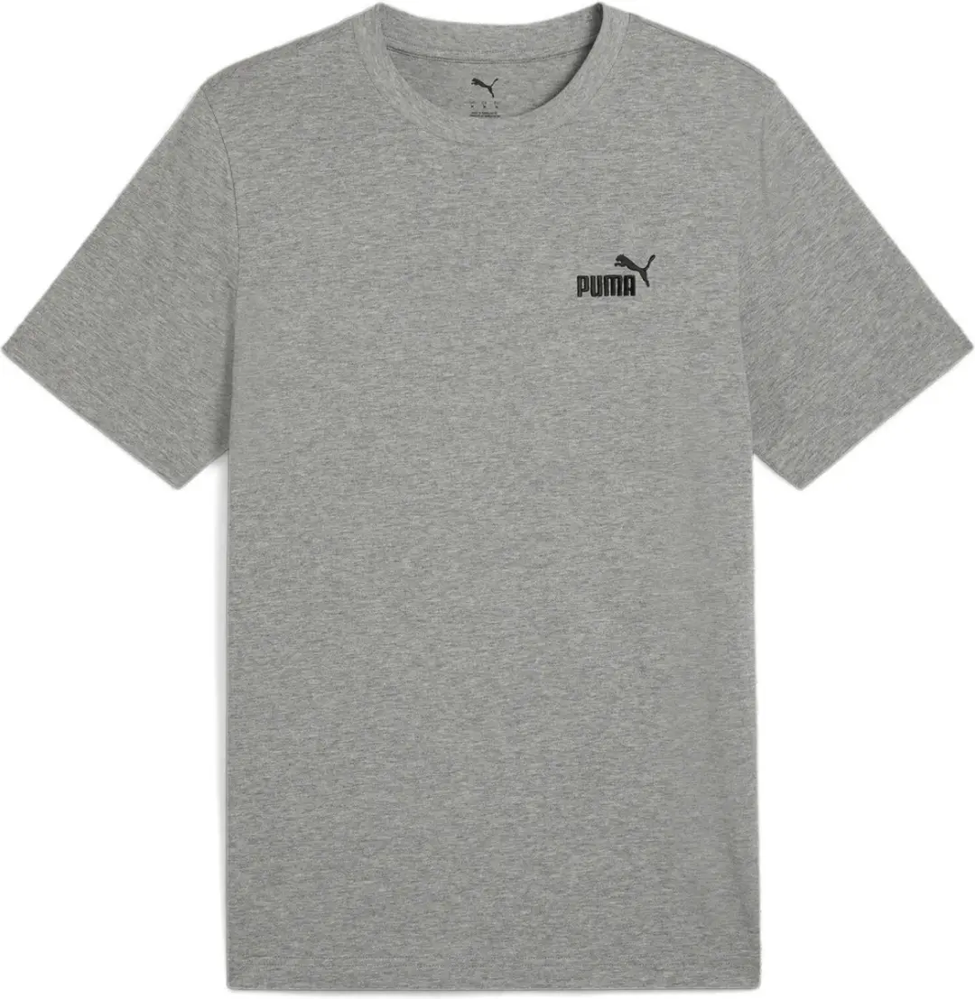 PUMA Essentials Small No.1 Logo Shirt Heren - XL - Grijs/Zwart