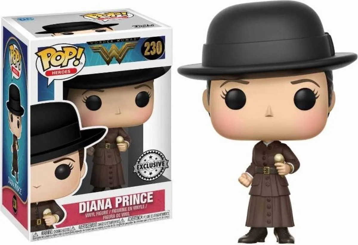 Funko Pop! Wonder Woman Diana Prince N° 230 Verzamelfiguur