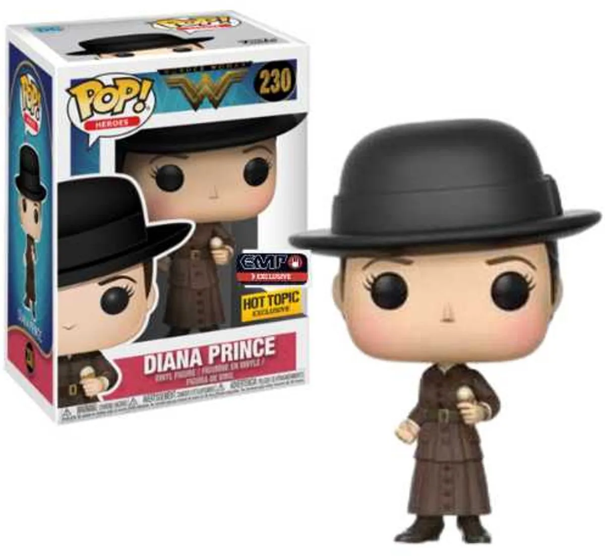 Funko Pop! Wonder Woman Diana Prince N° 230 Verzamelfiguur - Multi