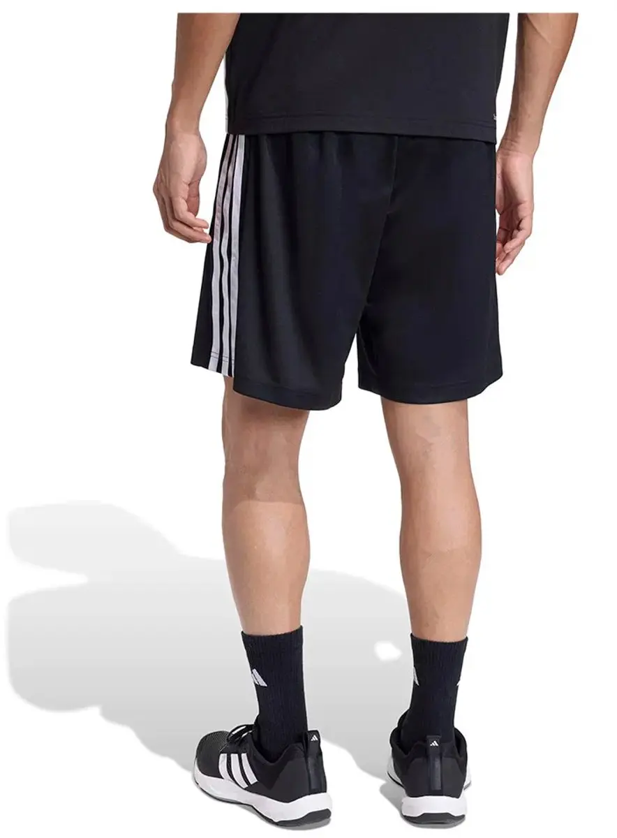 Adidas Workout Essentials Base 3 Stripes Korte Broek M - Zwart