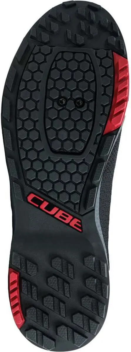 Cube ATX OX Pro MTB-schoenen - Rood/Zwart - afbeelding 2 van 4