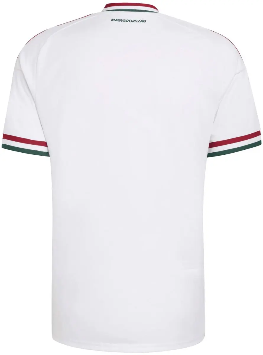 Adidas Hongarije Uit Shirt Heren JZ6987 - XL - Wit/Rood