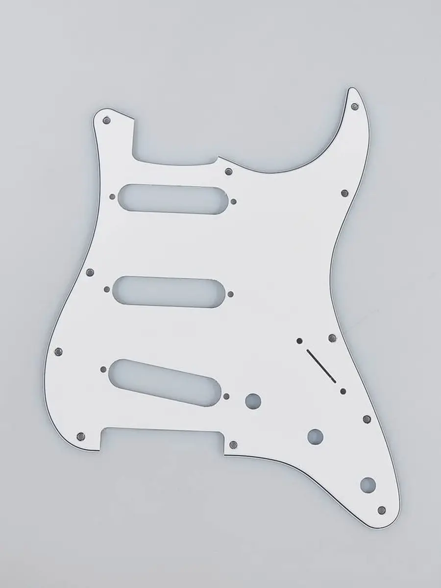 Fender Stratocaster 991360000 Pickguard - 3-laags Wit - afbeelding 2 van 2