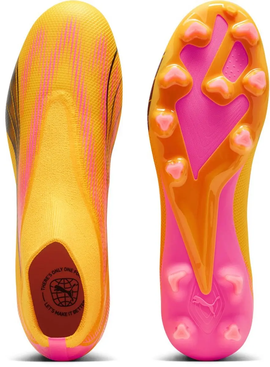 PUMA Ultra Match+ Ll FG/AG Voetbalschoenen - Oranje - 42.5
