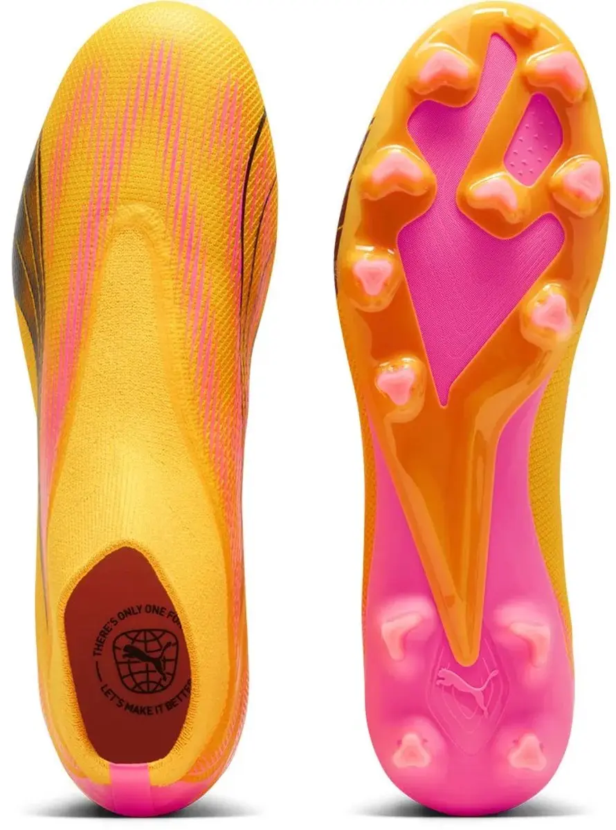 PUMA Ultra Match+ Ll FG/AG Voetbalschoenen - Oranje - 42.5