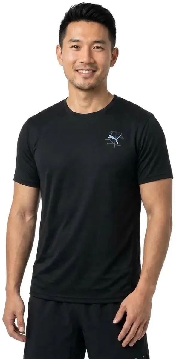 PUMA Illustrative Graphic T-shirt - Zwart S