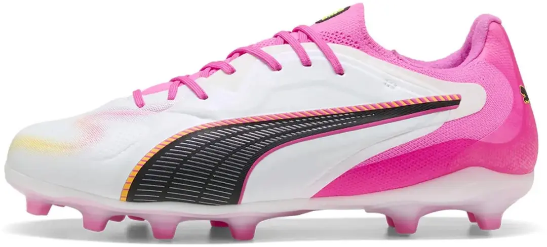 PUMA King 20 Pro FG/AG Voetbalschoenen - Wit - 39