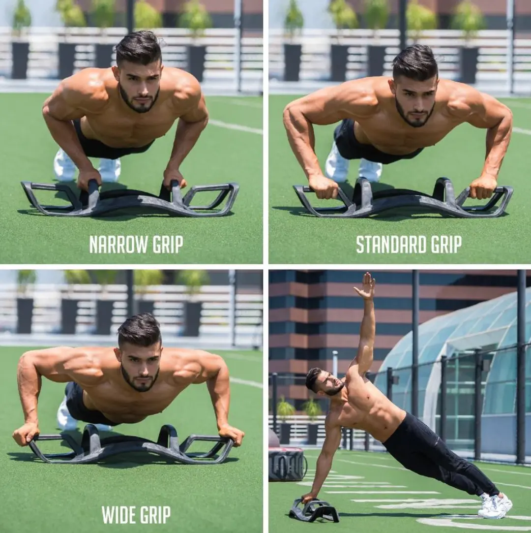 Bosu Helm / Push-Up Bar - Zwart - afbeelding 6 van 6
